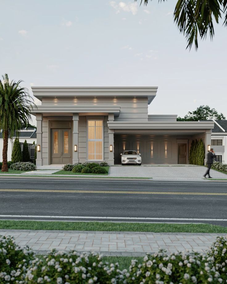 Fachada clássica residencial